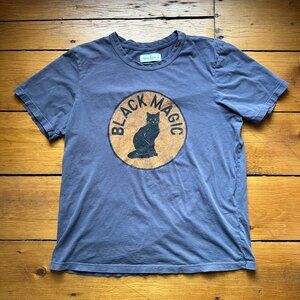 imogene + willie "black magic" tee, XL